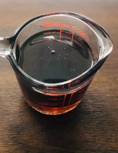 Black castor oil