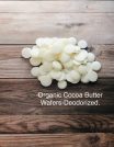 Organic cocoa butter wafers