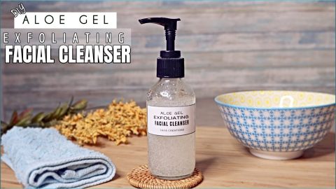 DIY-ALOE-GEL-Exfoliating-Facial-Cleanser-with-Jojoba-Beads-ft.-Oslove-Organics