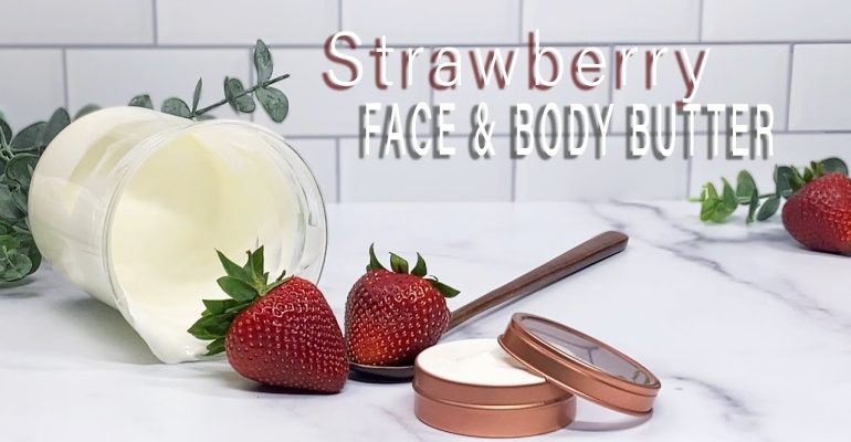 DIY-Strawberry-Face-Body-Butter-Vegan-Triple-Whipped-ft.-OSLOVE-ORGANICS