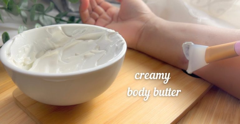 Make-the-Creamiest-Body-Butter-for-soft-glowing-skin.