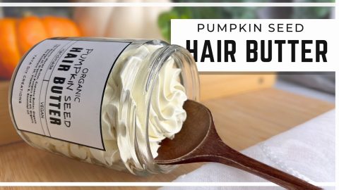 How to make pumpkin hair butter